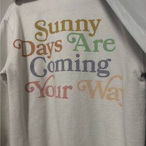 zip up sunny days are coming hoodie